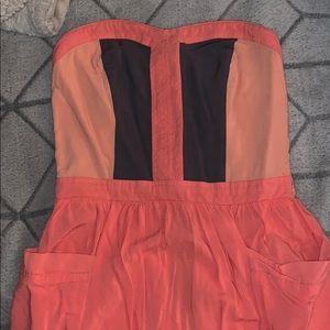 Peach Dress